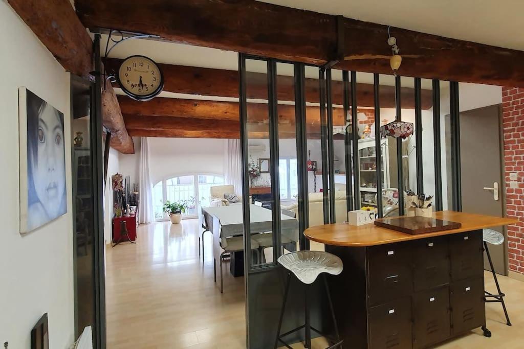 Le Loft Du 31 Deco Charme Cosy Centre Garage Prive Climatisation Leilighet Sète Eksteriør bilde